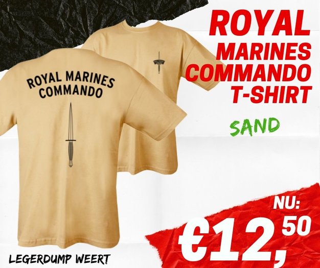 Royal marines t sales shirt