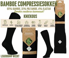 compressie bamboe sokken 