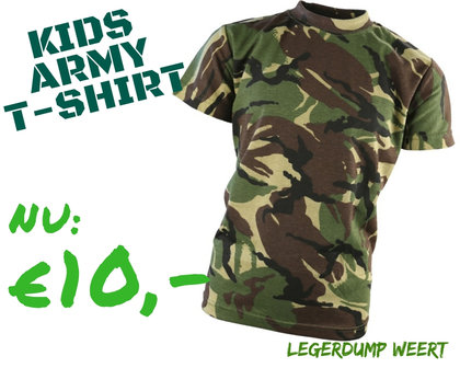 kids army t-shirt