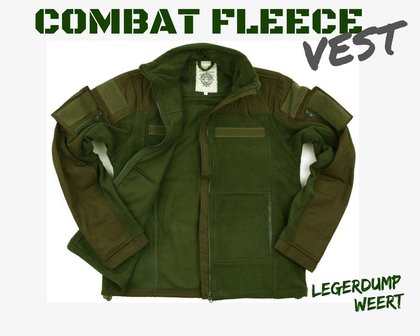 Combat fleece vest 