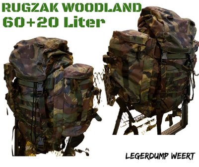 60 liter defensie rugzak