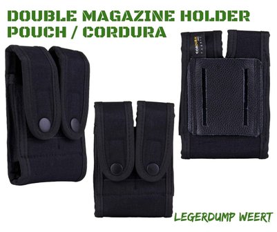 Double magazine holder pouch