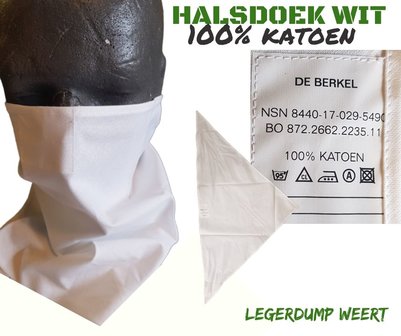 Halsdoek wit 