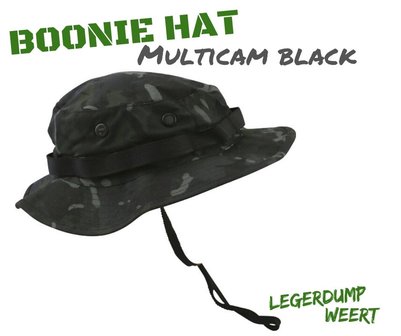 boonie multicam black 