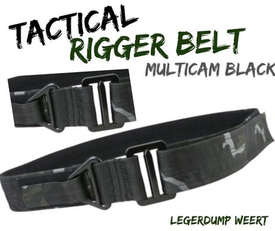 Tactical Rigger Belt - BTP Black