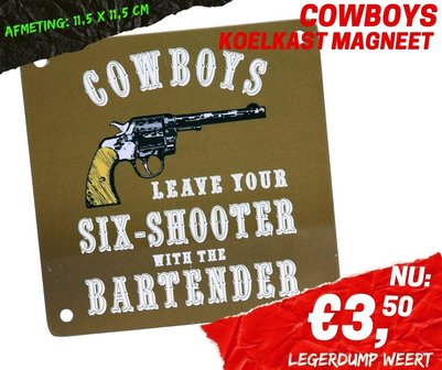 COWBOYS MAGNEET