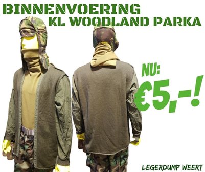 Binnenvoering KL Woodland Parka