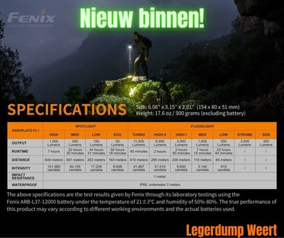 reddingslamp fenix