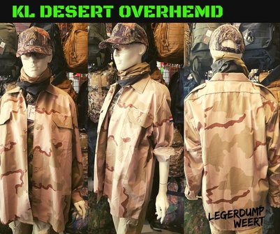 KL DESERT OVERHEMD