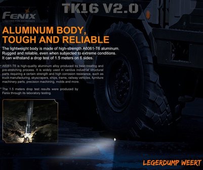 TACTISCHE ZAKLAMP 