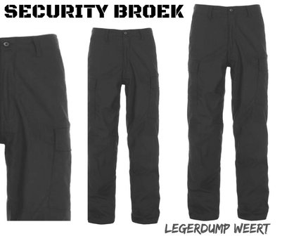 SECURITY BROEK 