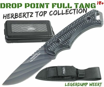Full-Tang drop point Herbert-top collection