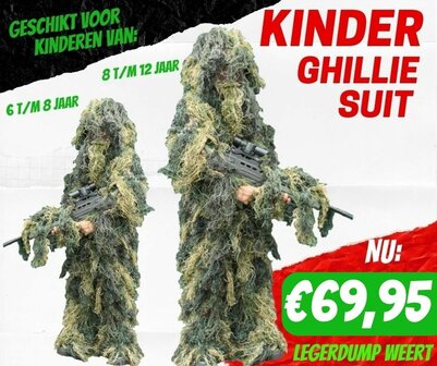 Kids Ghillie Suit