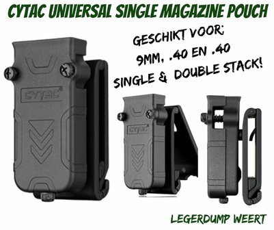 Cytac Universal Single Magazine Pouch