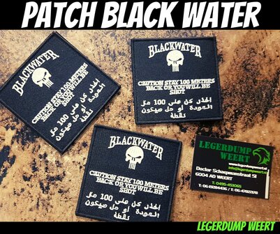 black water patch