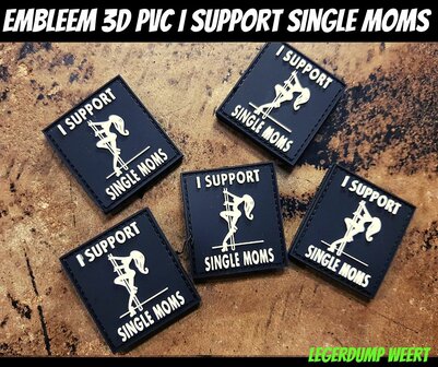 i support single moms embleem