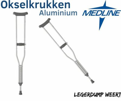 Okselkrukken Aluminium 