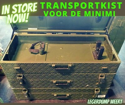 transport koffers voor der MINIMI