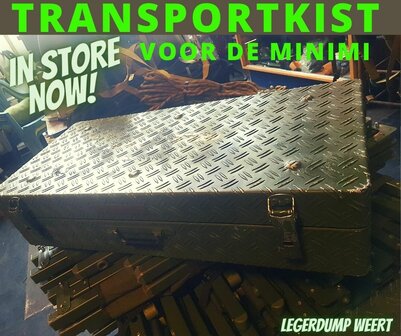 transport koffers voor der MINIMI