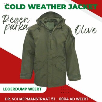 cold weather jacket olive 