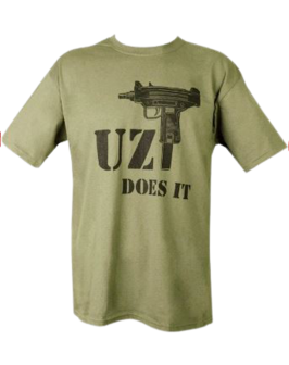 Uzi Does It T-shirt