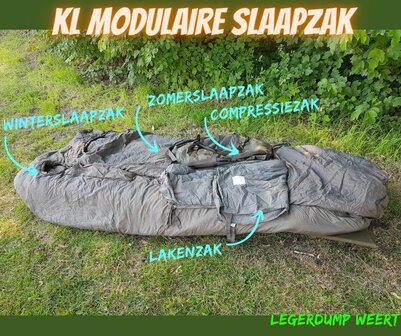 KL modulaire slaapzak 