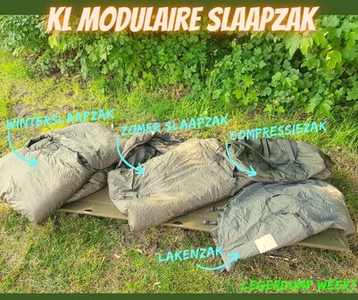 KL modulaire slaapzak 