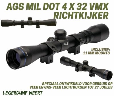 ags mildot 4 x 32 