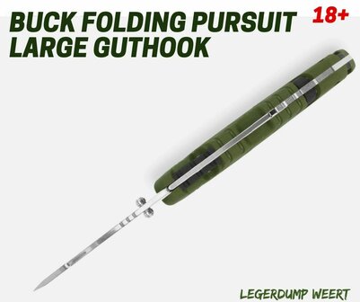 Buck Folding Pursuit Large Guthook