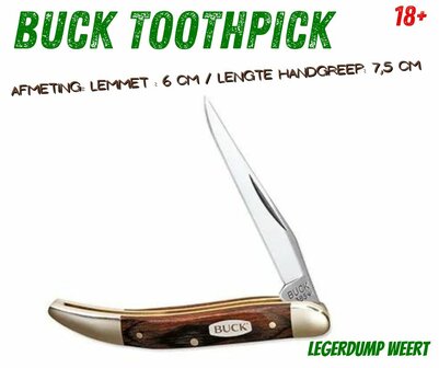 buck toothpick 