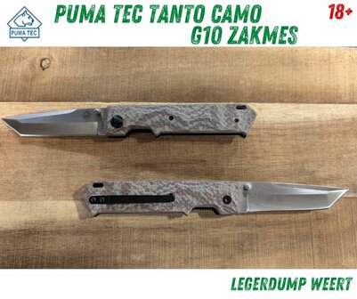 Puma Tec Tanto Camo G10 Zakmes