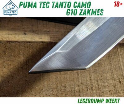 Puma Tec Tanto Camo G10 Zakmes