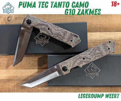 Puma Tec Tanto Camo G10 Zakmes