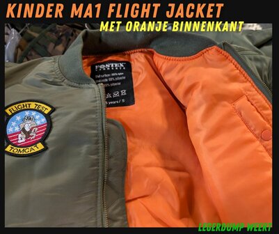 kinder flight jacket