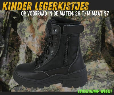 Kinder legerkistjes