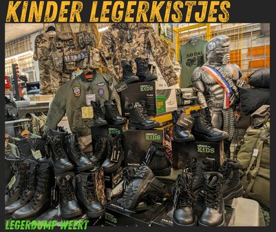 kinder legerkistjes