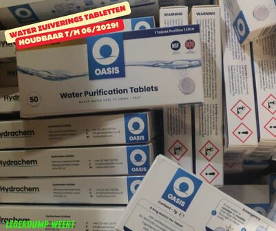 waterzuiveringstabletten