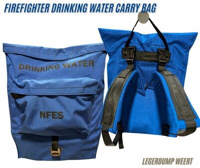 FIREFIGHTER DRINKING WATER CARRY BAG