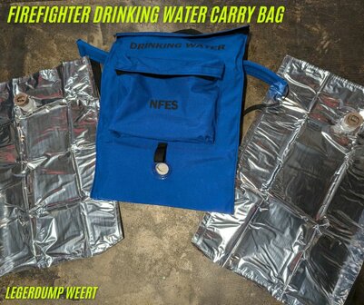 FIREFIGHTER DRINKING WATER CARRY BAG