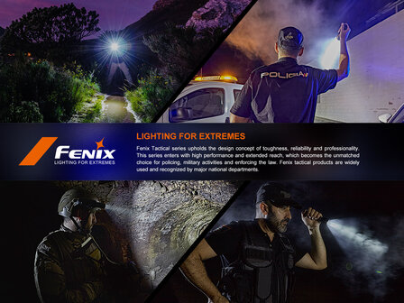 Fenix TK17 TACTISCHE ZAKLAMP