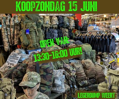 KOOPZONDAG 15 JUNI  WEERT 