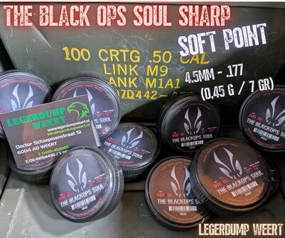 The Black Ops Soul Sharp | Soft Point 