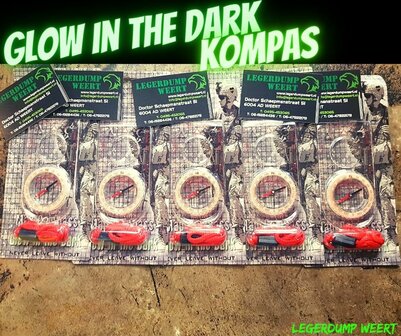 glow in the dark kompas