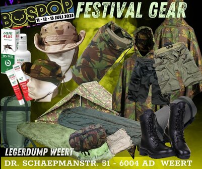 bospop festivalgear