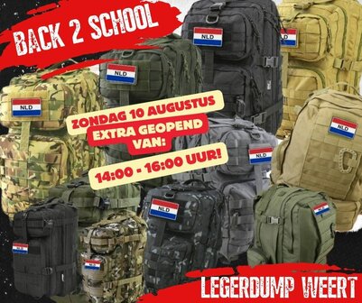zondag 10 augustus open 