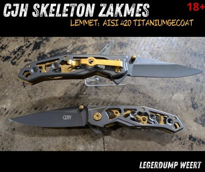 CJH Skeleton Zakmes 