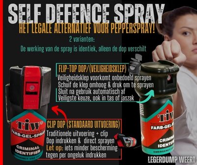 Zelfverdedigingsspray