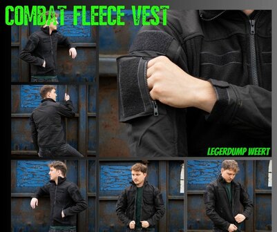 combat fleece vest 