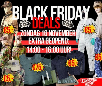zondag 16 november geopend