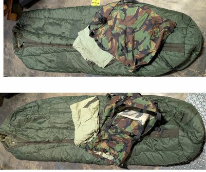 Telefonische Bestelling d.d. 16-11-2025 / 2 x M90 slaapzakken 